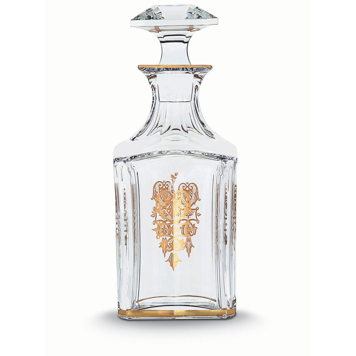 Baccarat Crystal, Harcourt Empire Square Whiskey Decanter